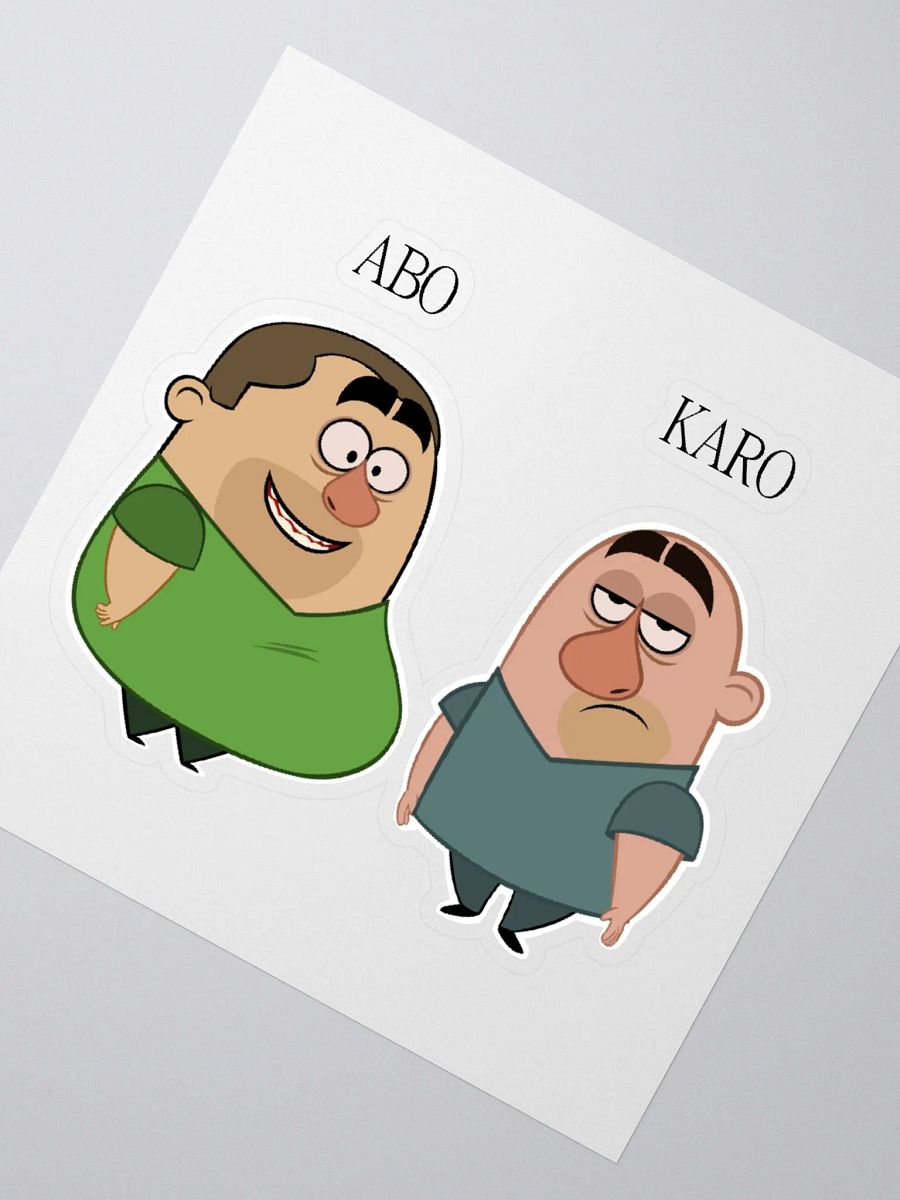 Abo and Karo Sticker Set product image (6)