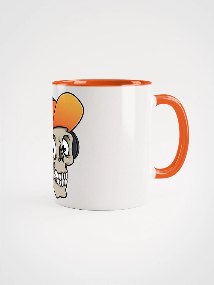 Woolfener Skull Logo Ceramic Mug with Color product image (1)