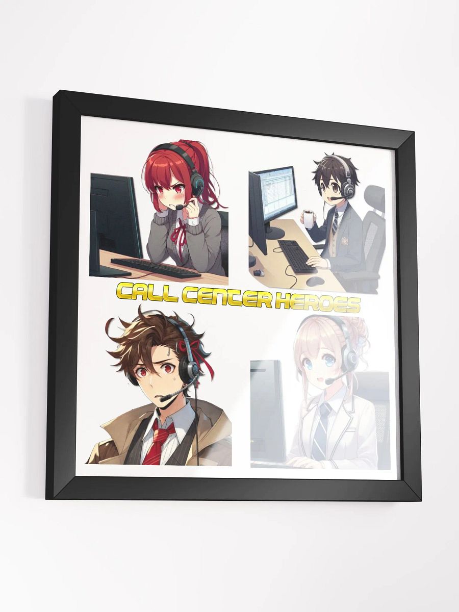 Virtual Vanguard - Framed Matte Poster product image (7)