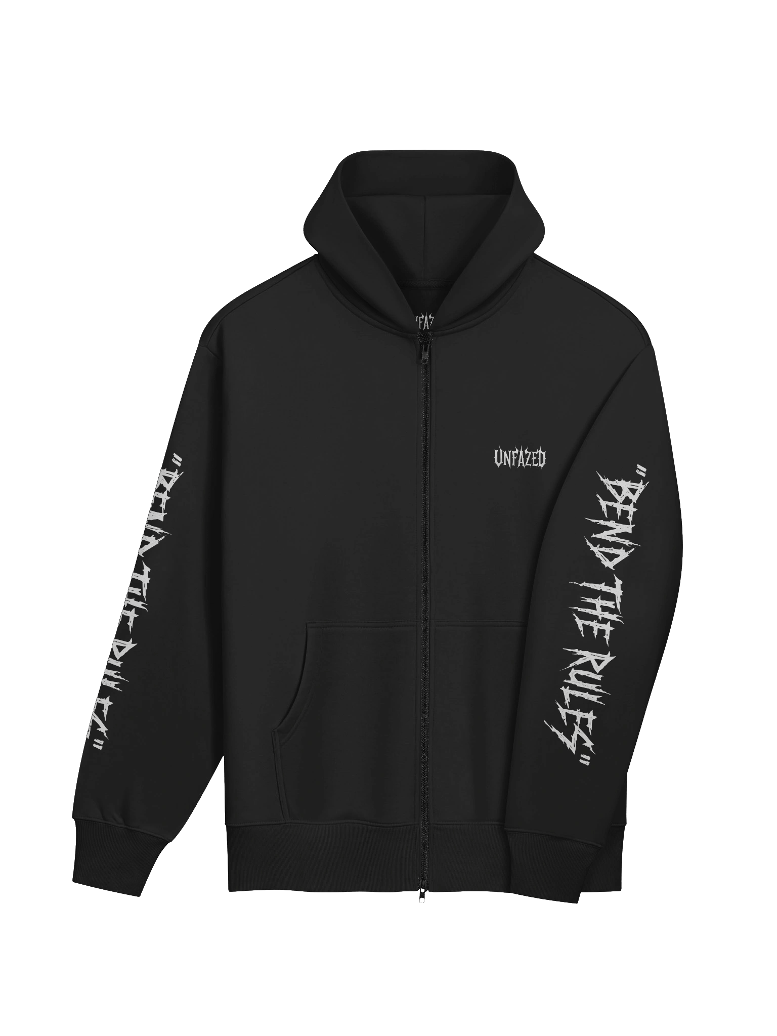 UNFAZED UNISEX OVERSIZED ZIP HOODIE product image (4)