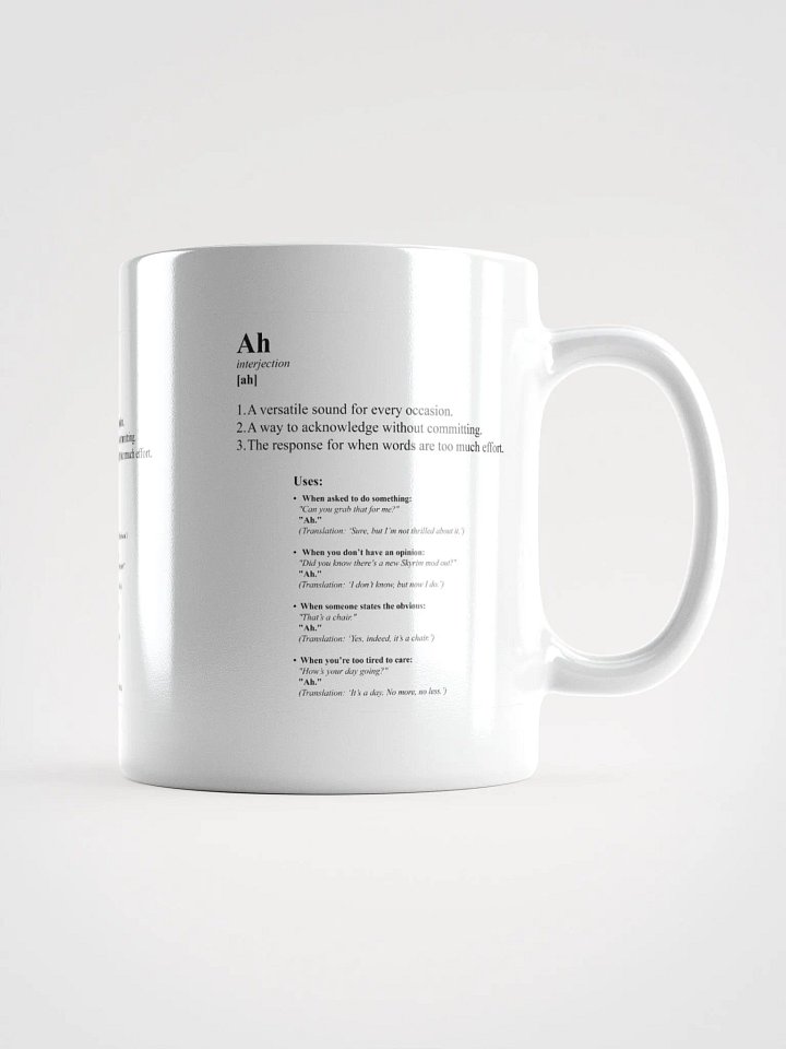 The Ah Definition Mug product image (2)