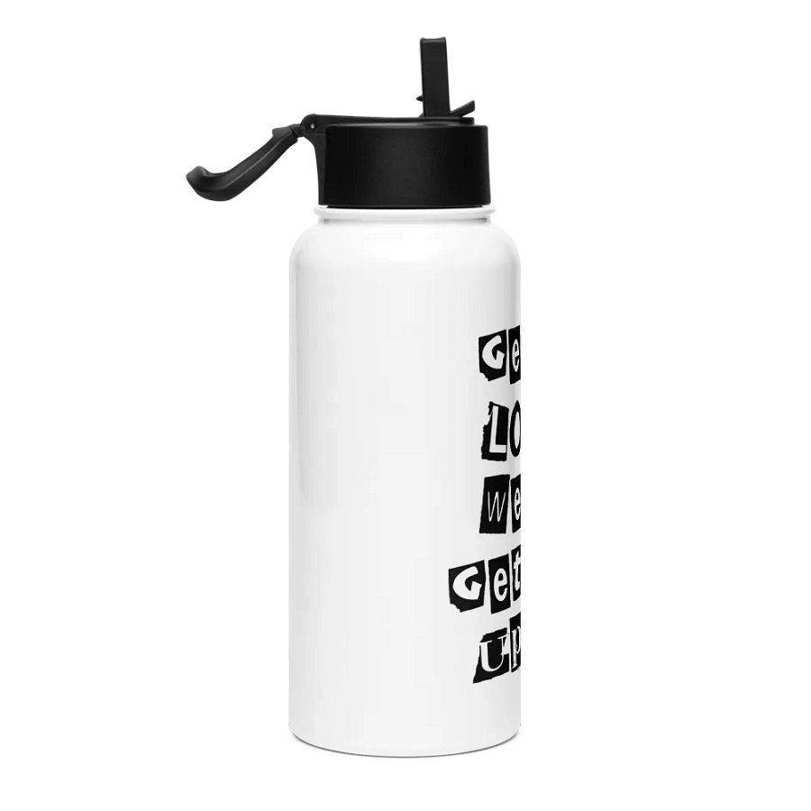 Get In Loser || Stainless Steel Water Bottle with a Straw Lid product image (4)