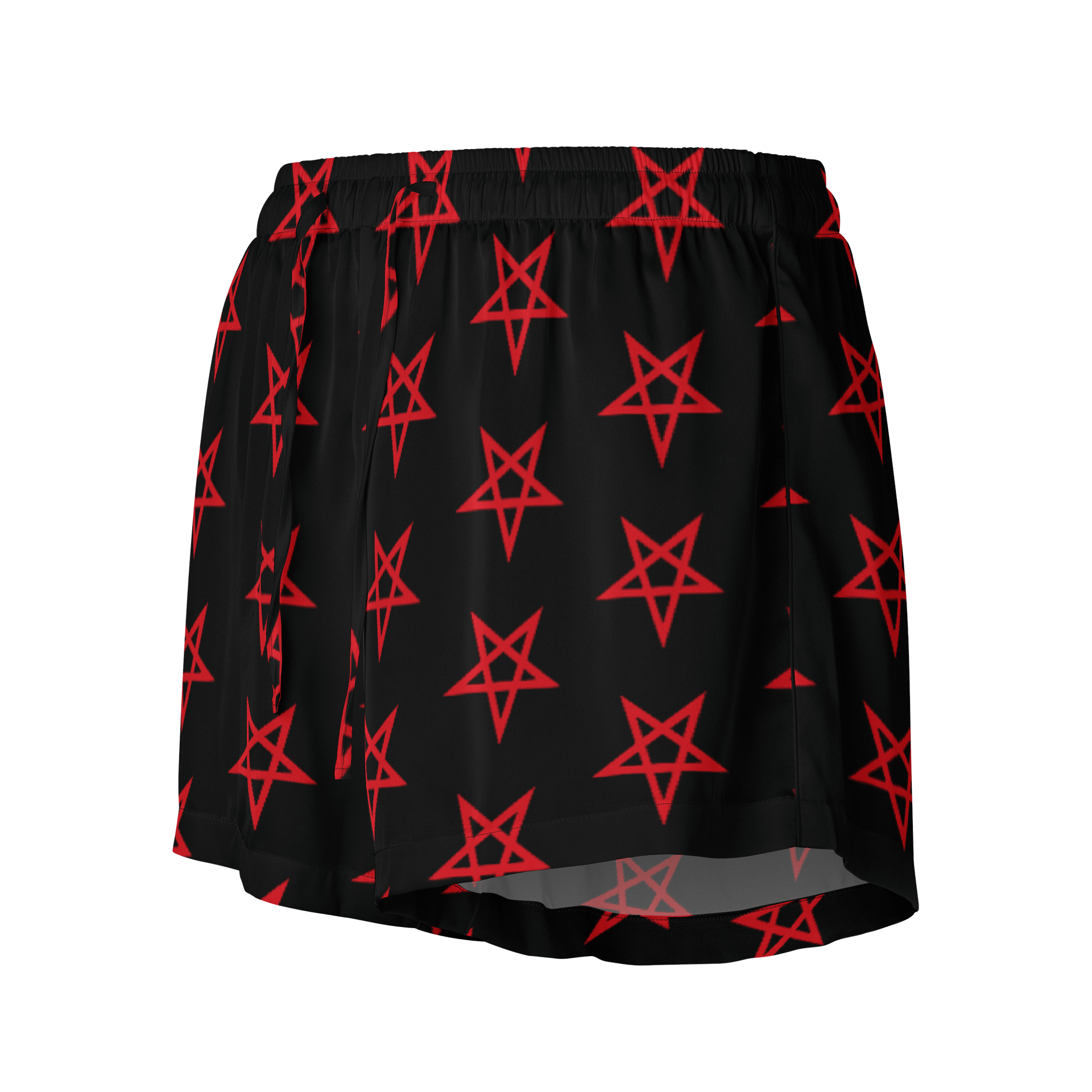 Inverted Pentagram Women's Pajama Shorts product image (1)