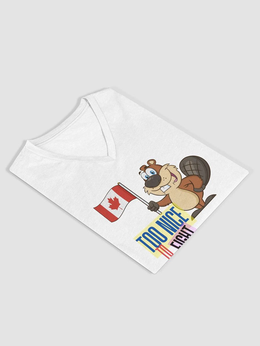 Canadian Beaver Too Nice V-Neck product image (19)