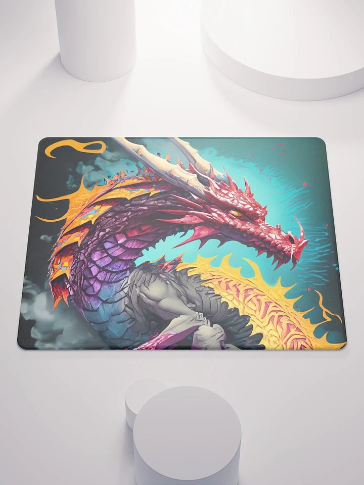 the dark fire dragon gaming mousepad product image (1)