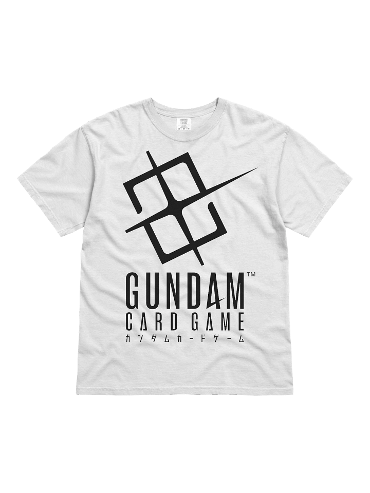Gundam TCG shirt (white) comfort colors product image (1)