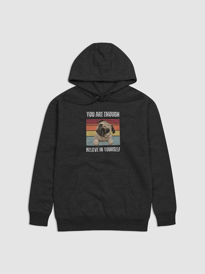 Inquisitive Pug Unisex Hoodie product image (1)