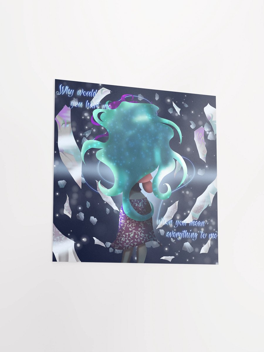 Sad Anime Girl Poster B product image (13)