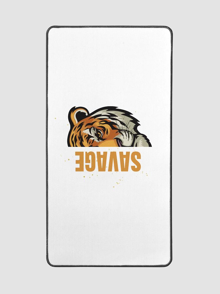 Savage Tiger Desk Mat product image (2)