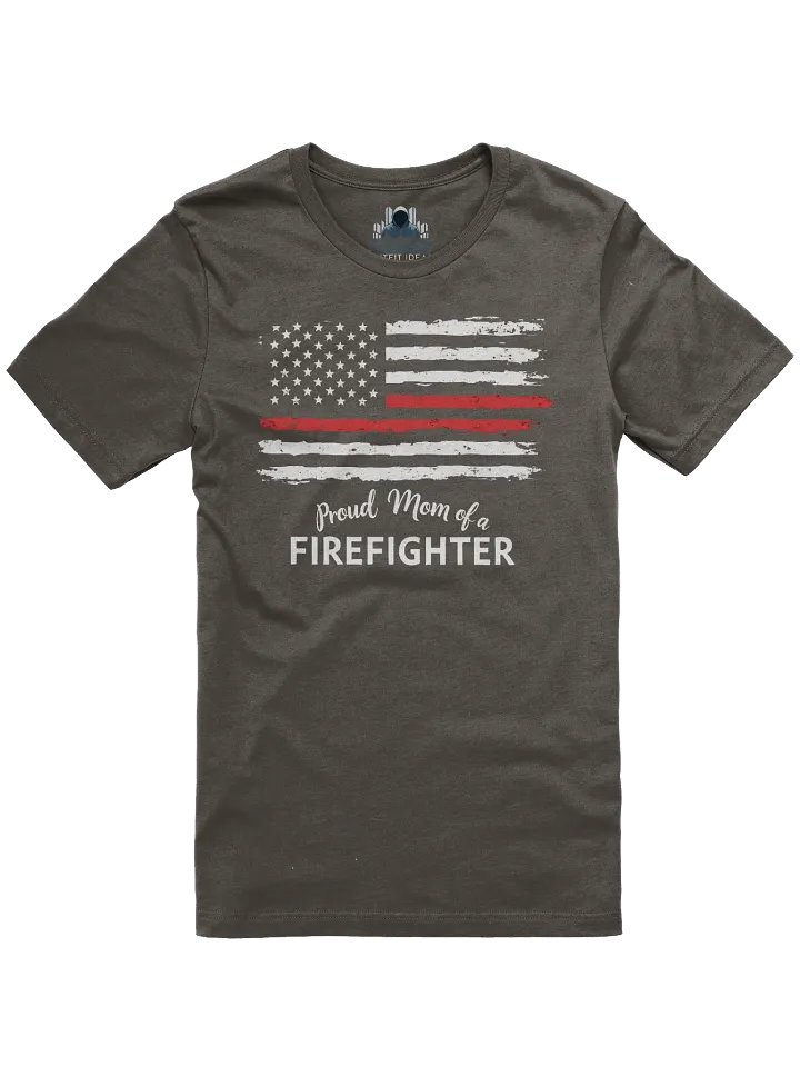 USA Mom Of Firefighter Comfort T-Shirt product image (1)