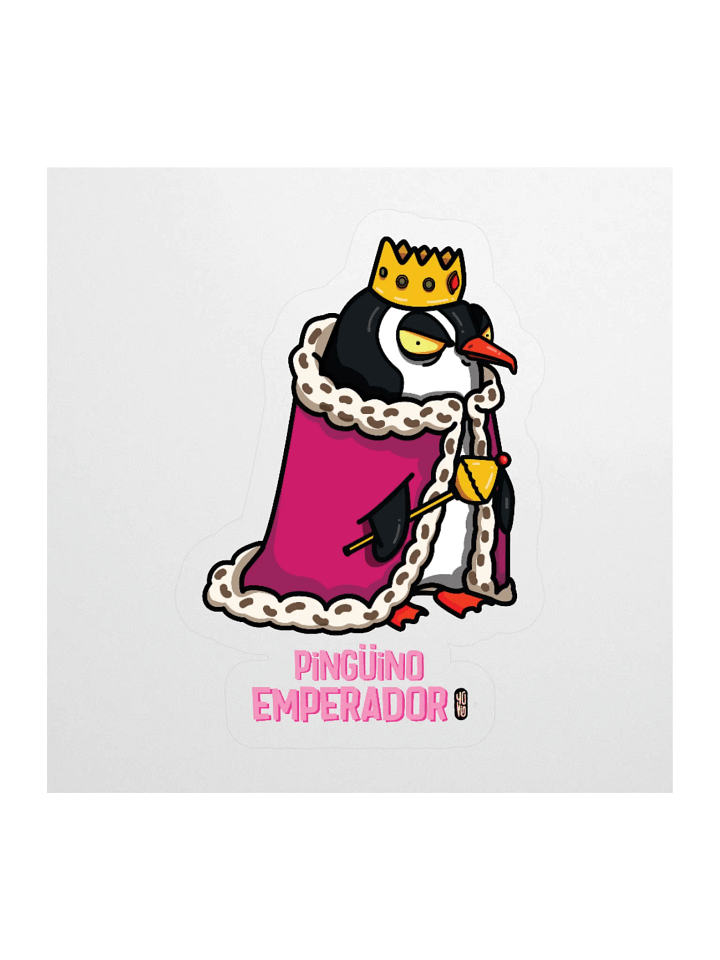 Pingüino Emperador - Sticker (Kiss Cut) product image (1)