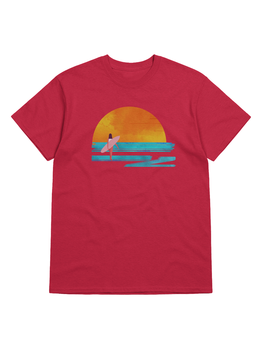 Surf Girl Sunset Tee | Retro Ocean Vibes & Vintage Summer Style product image (17)