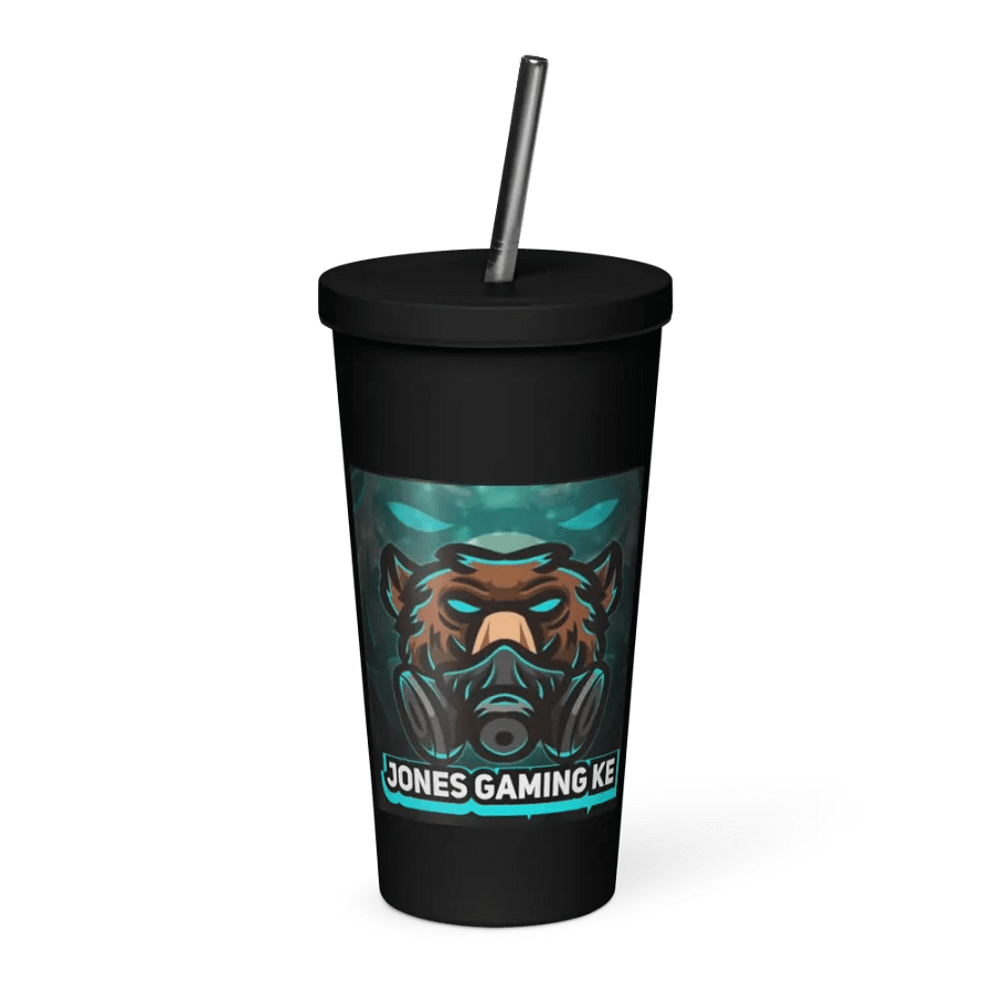 Insulated Tumbler with a Straw product image (1)