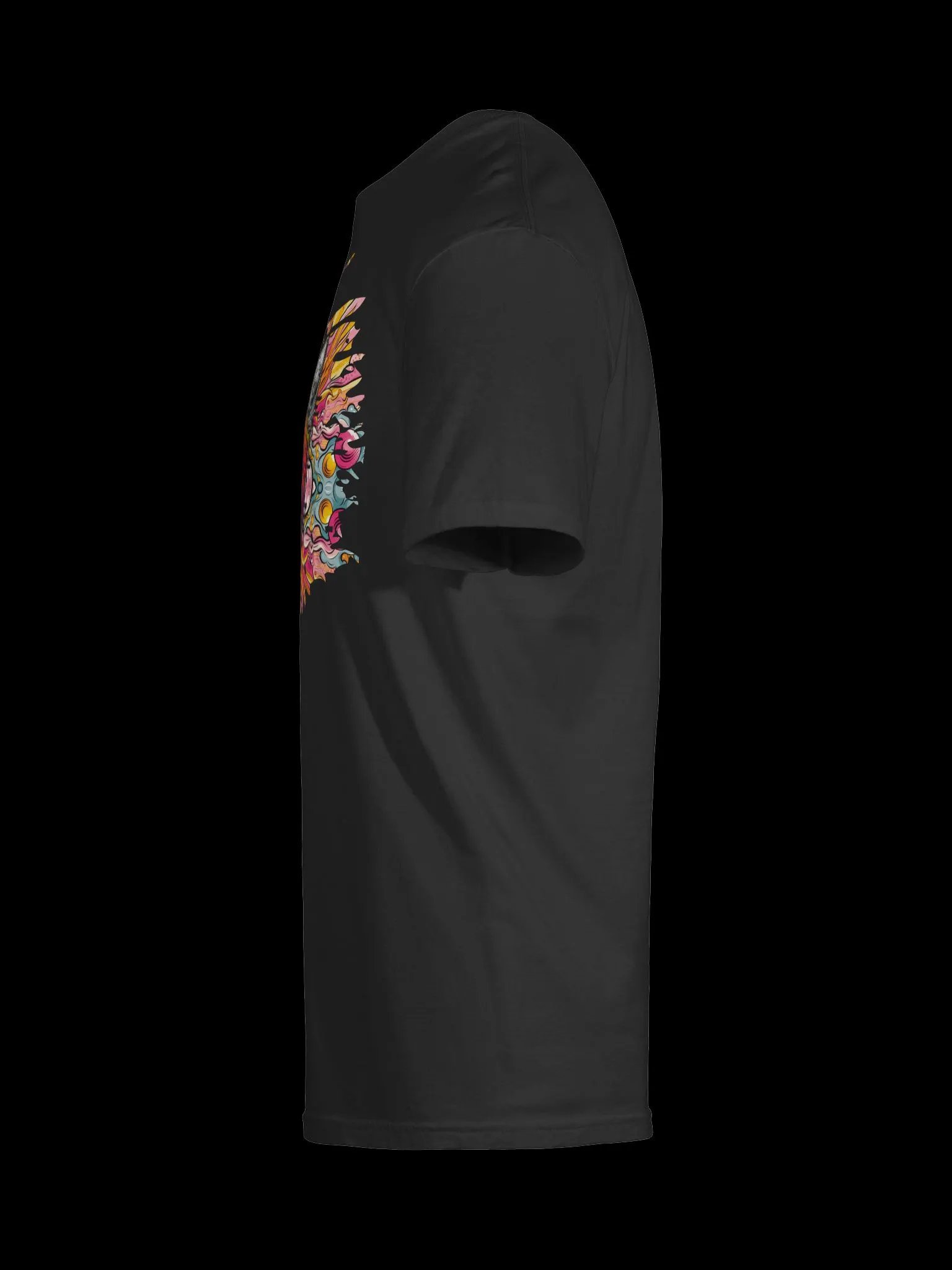 Cat Lover-Psychedelic Cat-Colorful and Edgy Design T-Shirt product image (54)