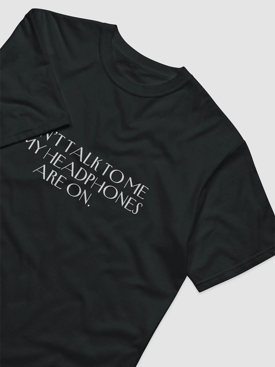HEADPHONES ON (variant 2) unisex eco tee product image (3)