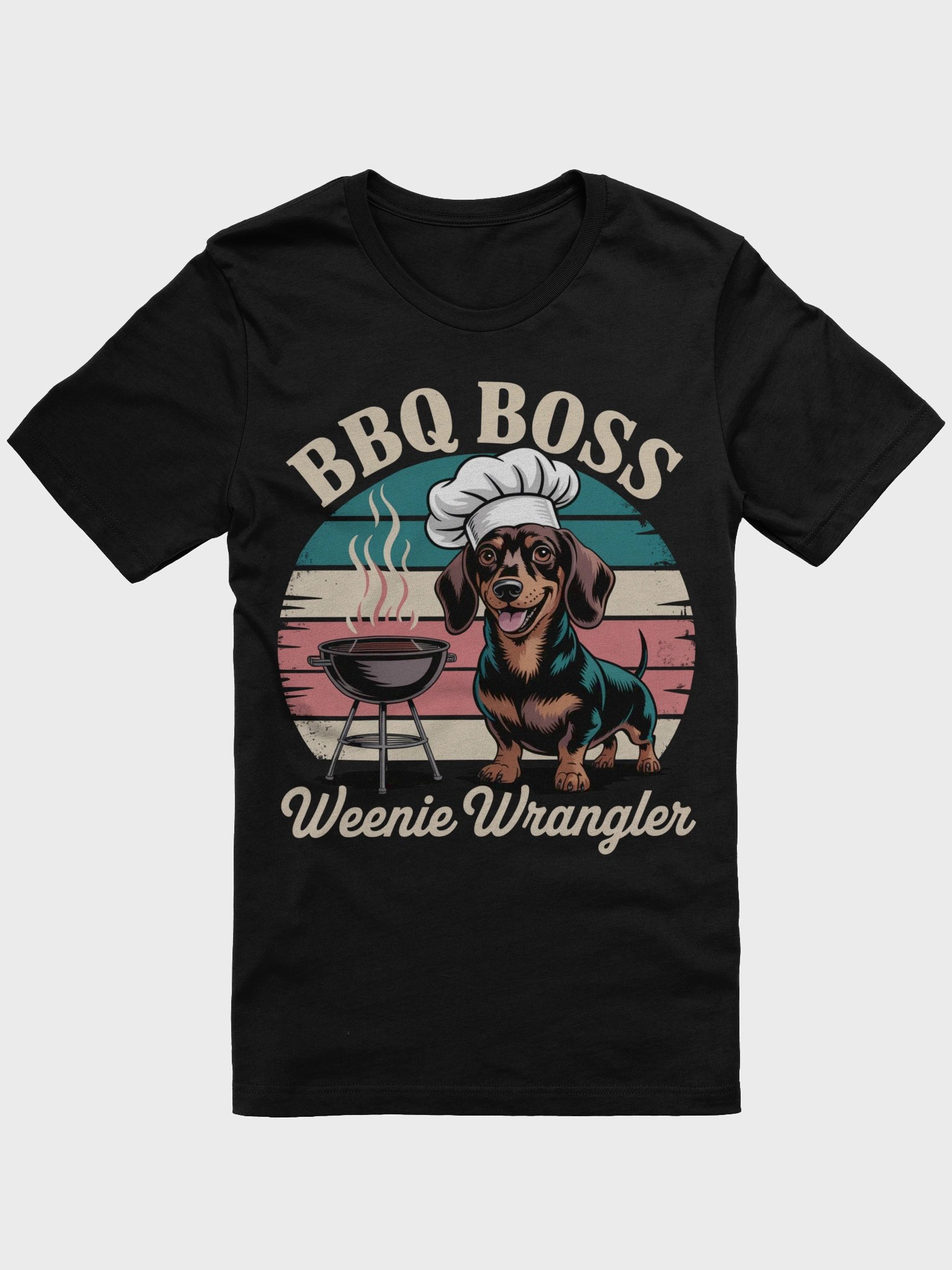 BBQ Boss Dachshund T-Shirt product image (1)