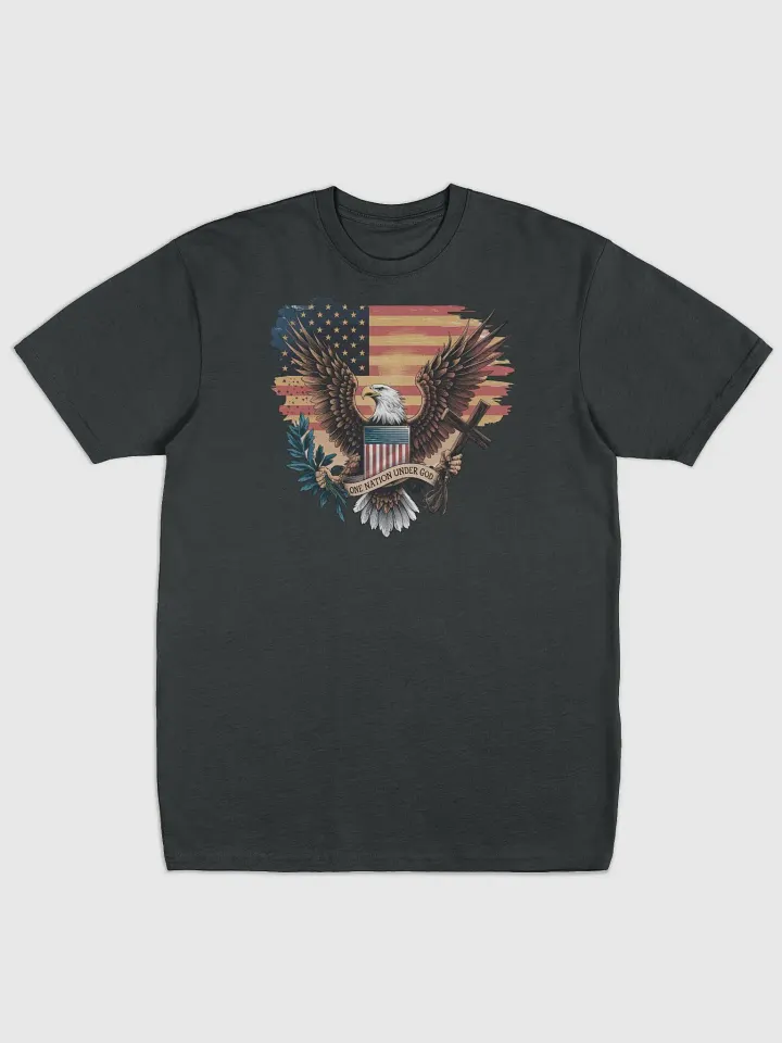 One Nation Under God Emblem Men's Tee product image (1)