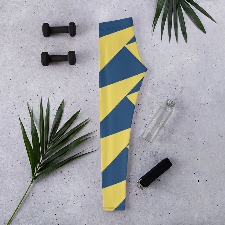 Dynamic Geometric Fusion Leggings product image (2)