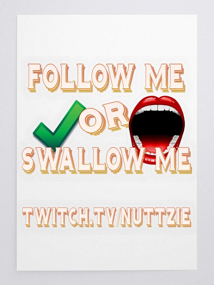 Follow stickers product image (1)