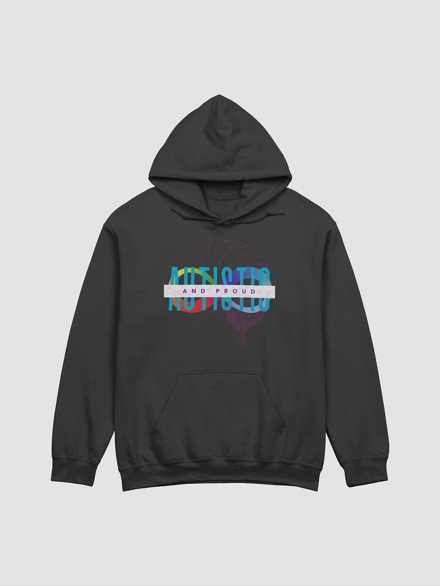 Autistic and Proud Infinity Brain Classic Unisex Hoodie product image (9)