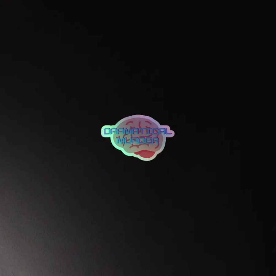 DRAMAtical Murder on my Brain Holographic Sticker product image (4)