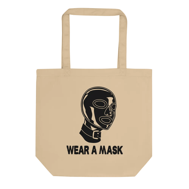 Wear a Mask Tote 😷 Natural product image (1)