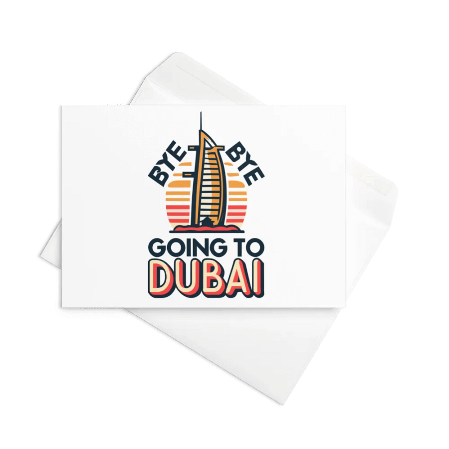 Dubai Greeting Card product image (9)