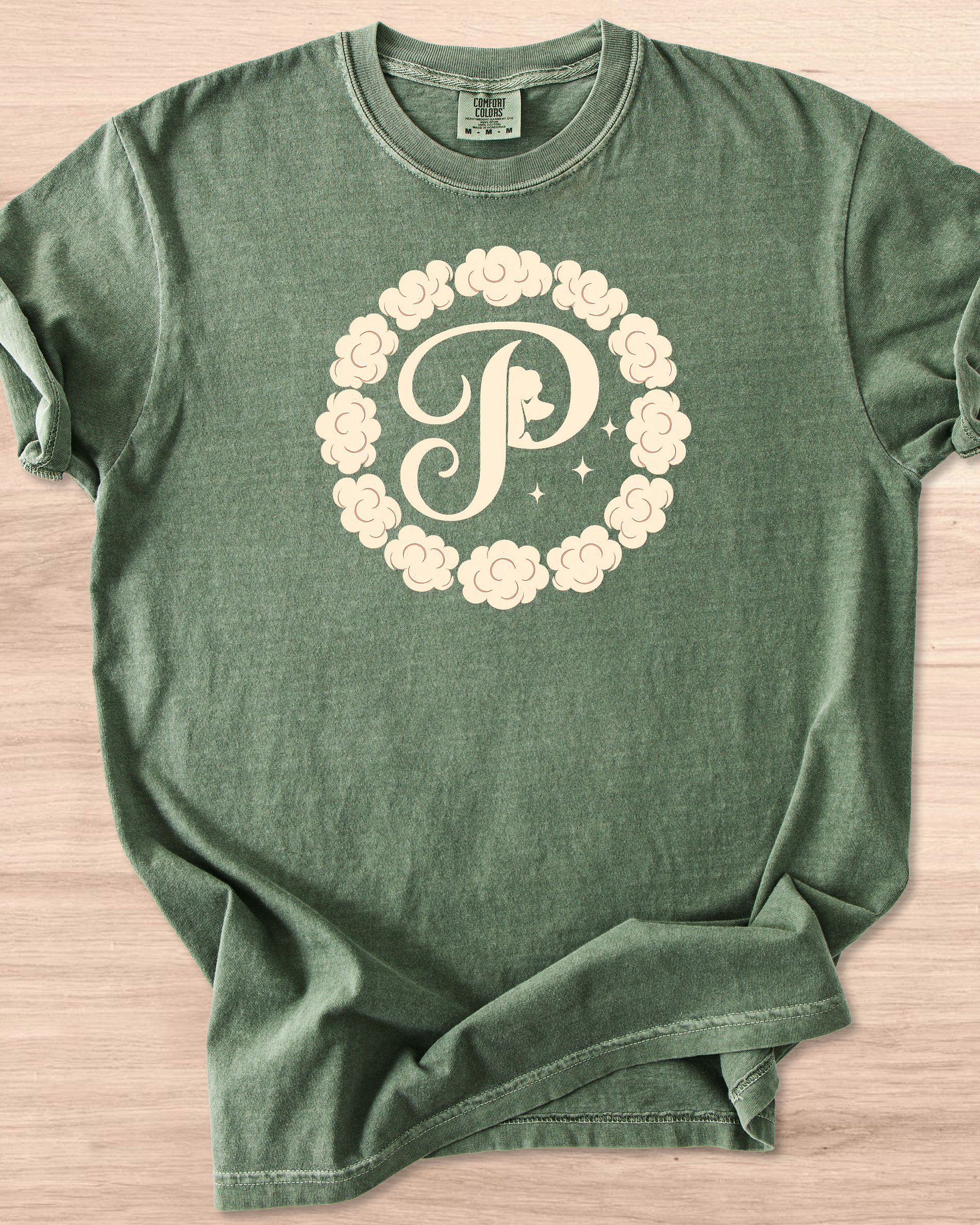 Poodle Monogram Luxe Tee product image (46)