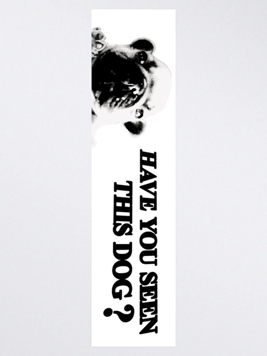 HAVE YOU SEEN THIS DOG BUMPER STICKER product image (3)