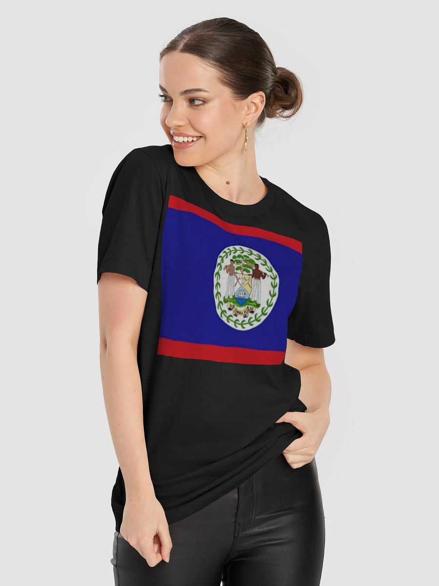 Exclusive Graphic Grove Supersoft Unisex T-Shirt - Belize Flag product image (9)