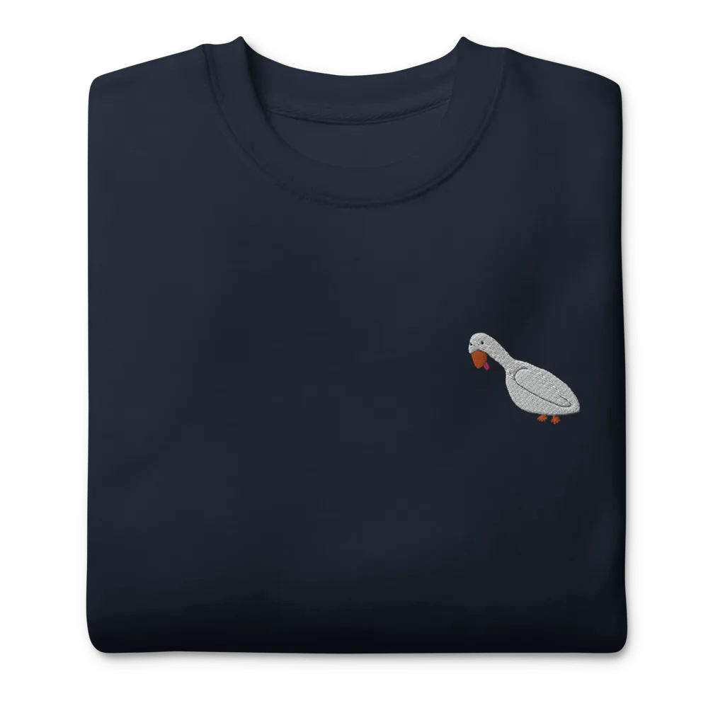 Embroidered Silly Goose Sweatshirt product image (140)