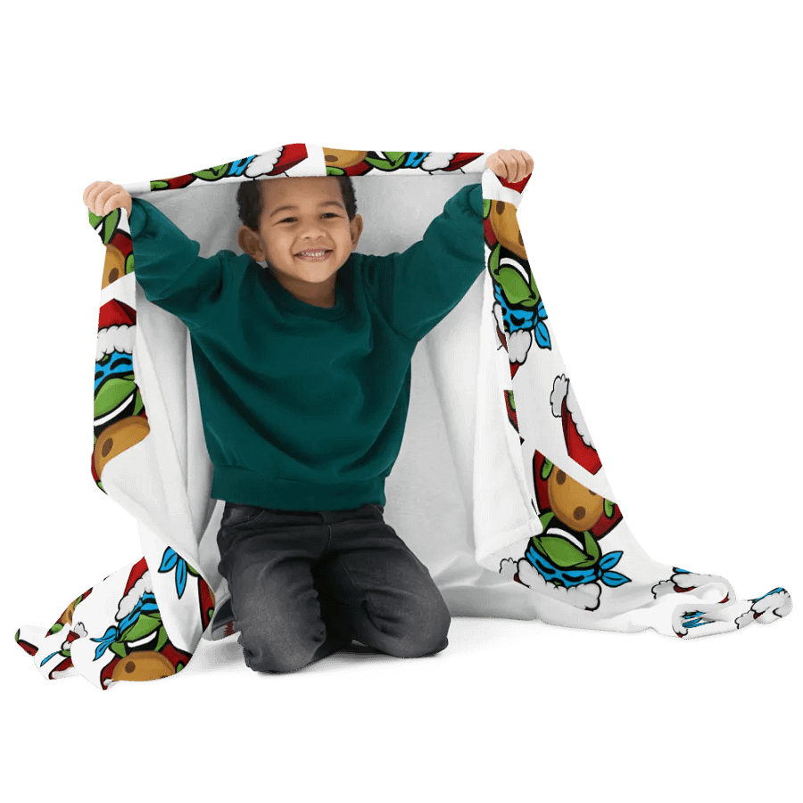 Santa Leo Throw Blanket product image (6)