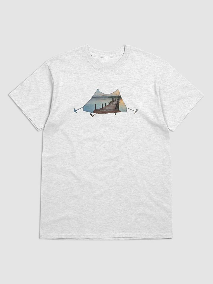 Camp, Relax, Reflect Hiking, tent, outdoors, camping, relaxing, bridge, adventure, away from home, nature, travel, mountain, forest, wild, trees, sunset, retro, souvenir, distressed. product image (5)