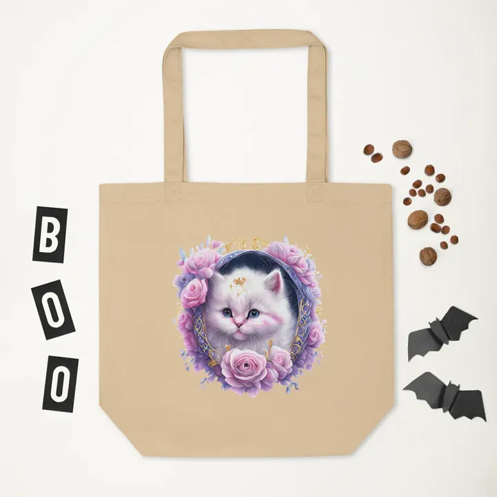Majestic Feline Fantasy Tote Bag product image (2)