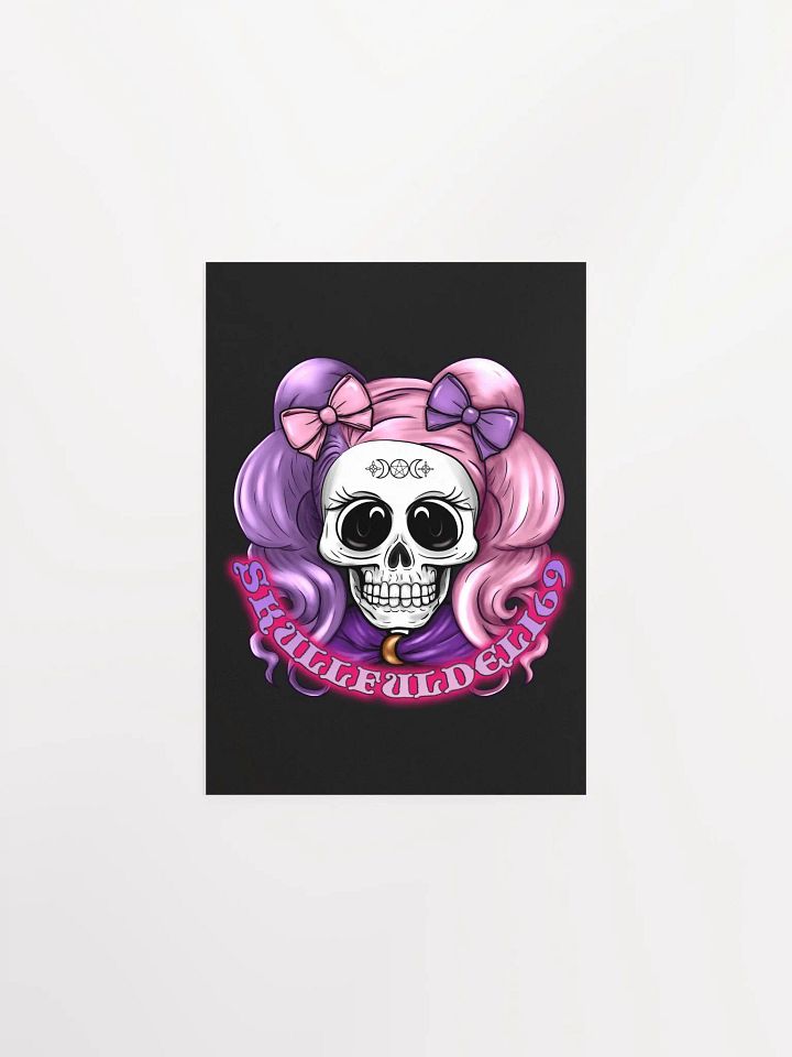 Vivid Black Matte Poster product image (5)