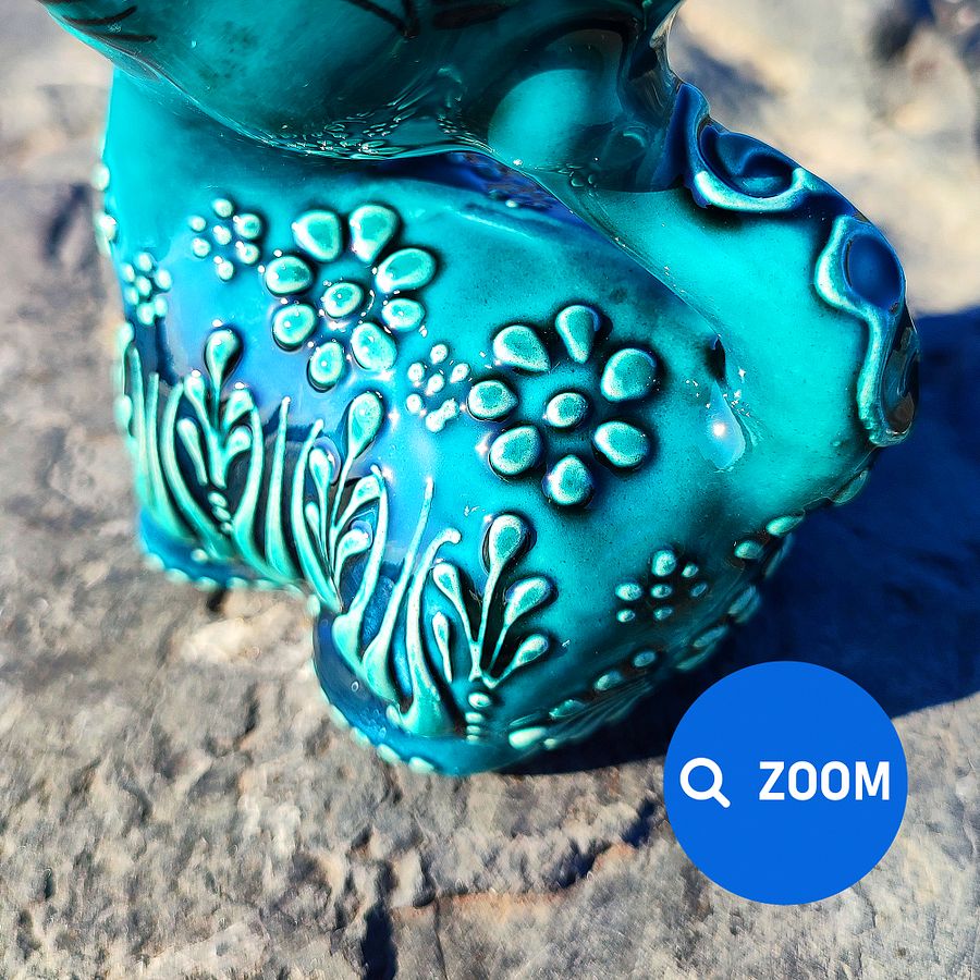 Handmade Ceramic Cat – Unique Turkish Decor for Home and Gifts — handmade pottery, handmade ceramic, handmade gift, Turkish ceramic product image (6)