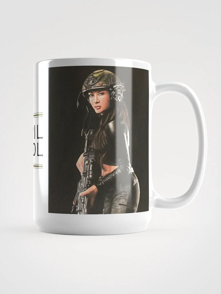 Shadow Hunter - April Nicol Pastel Portrait Mug (15 oz) product image (1)
