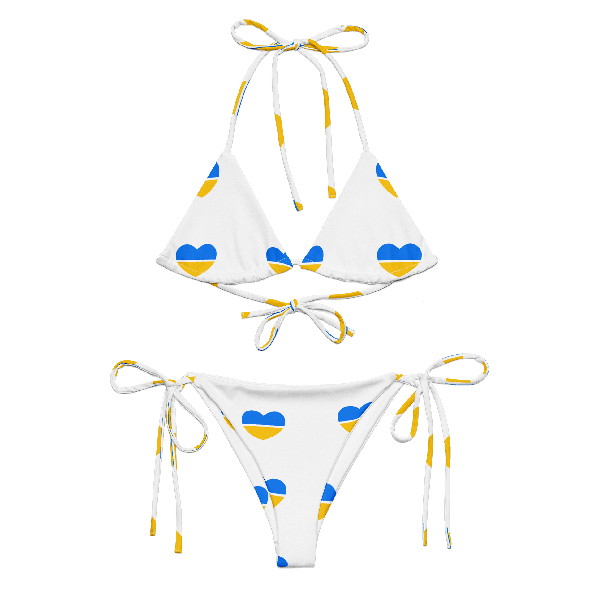 Sunset Heartstrings Recycled Bikini Set product image (2)