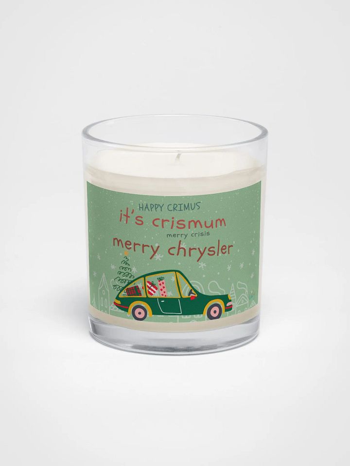 Festive Holiday Soy Wax Candle product image (1)
