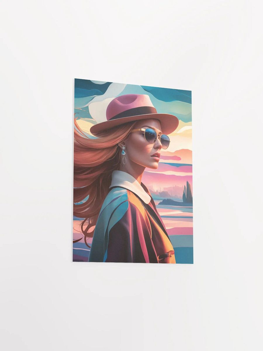 Abstract illustration of a Woman Poster - 22 product image (22)