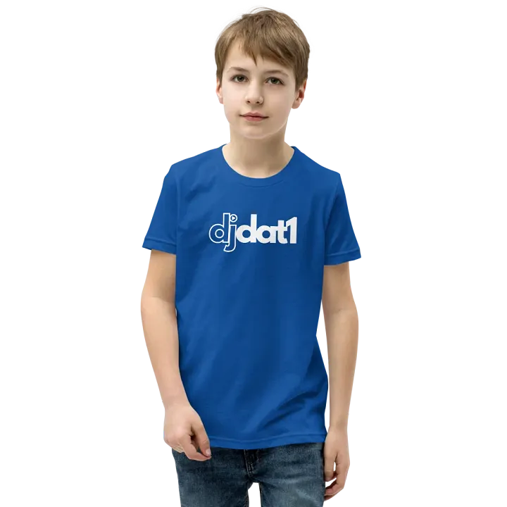 [DJDAT1] Youth T-Shirt (white logo) product image (29)