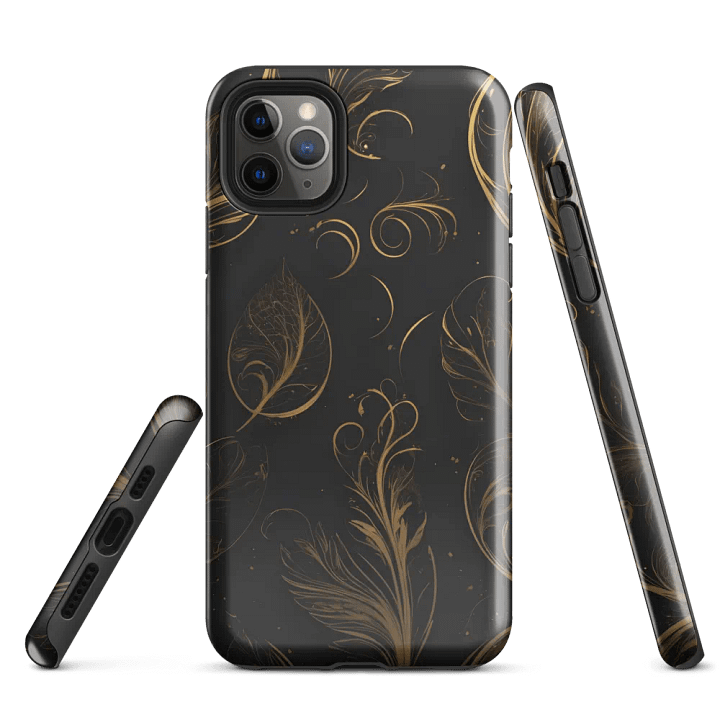 Tough Case for iPhone® – Lustrous Botanica product image (1)