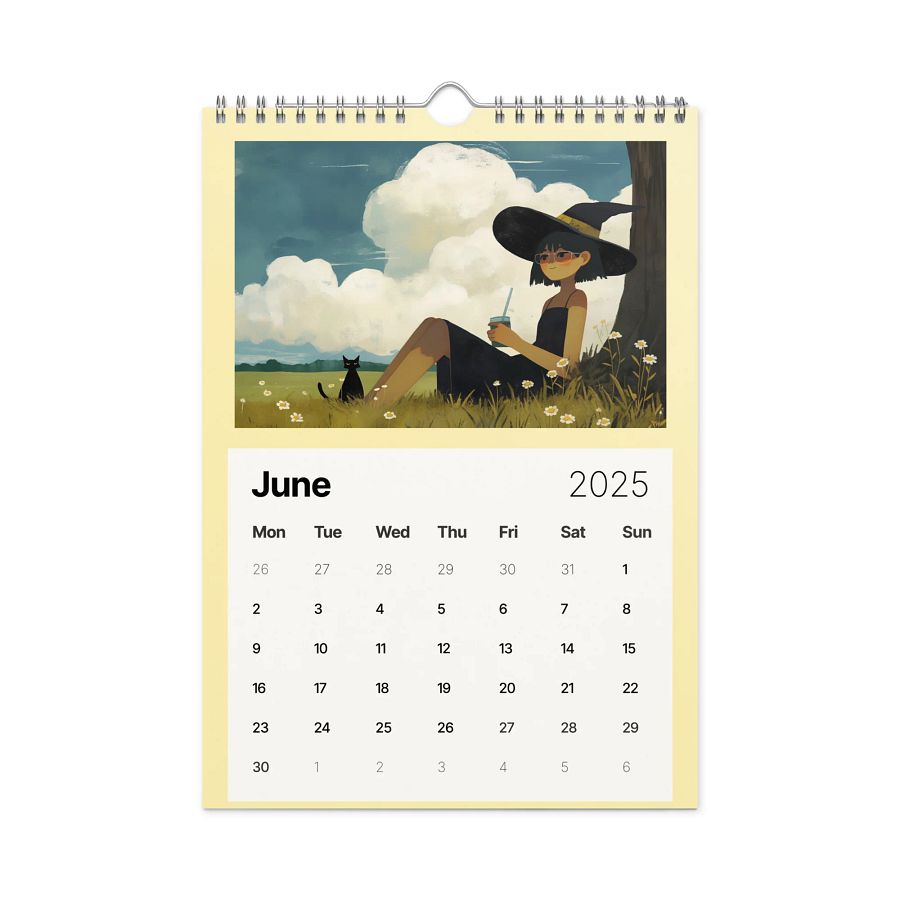 Witchy calendar 2025 product image (8)