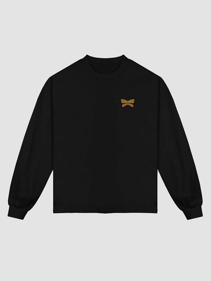 Vibrant Butterfly Symmetry Long Sleeve Shirt product image (1)