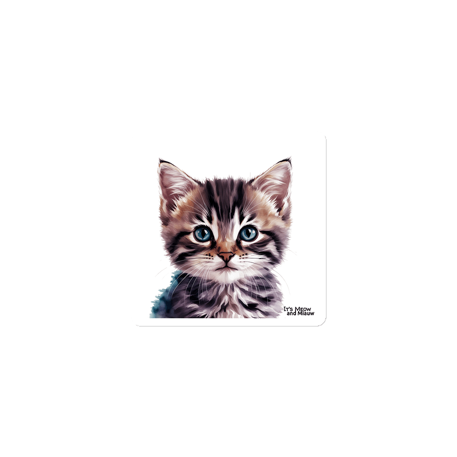 Cat Magnet White product image (1)