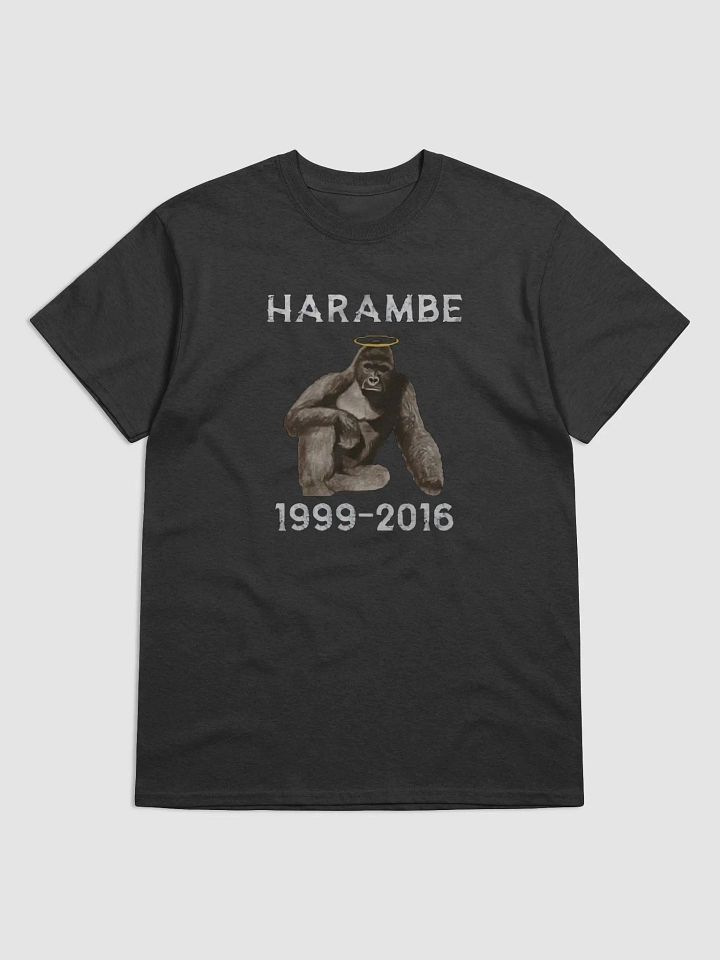 "Harambe T- Shirt – Tribute to the Legend" product image (1)
