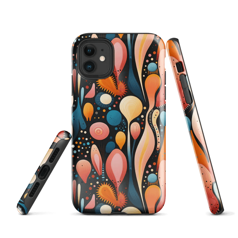 Cosmic Bloom Tough iPhone® Case product image (1)