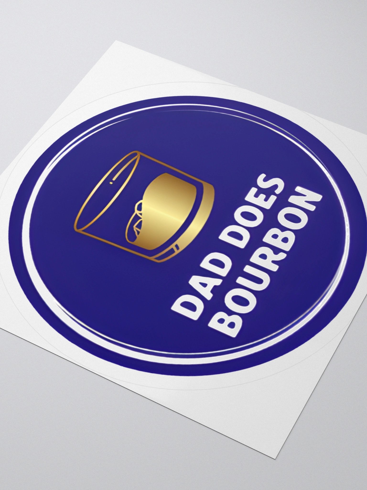 Dad Does Bourbon Logo Sticker product image (7)