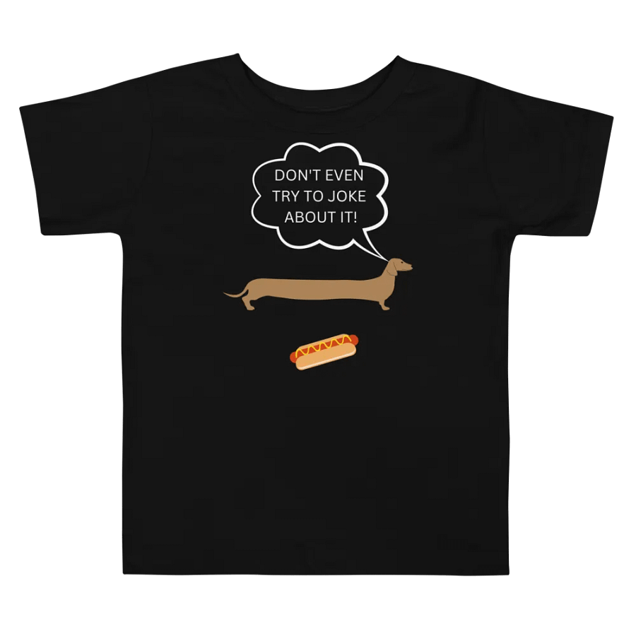 Dachshund dog T-shirt / dog t-shirt / toddler t-shirt / funny t-shirt / pet t-shirt / animals t-shirt / hot dog t-shirt / hotdog t-shirt product image (2)