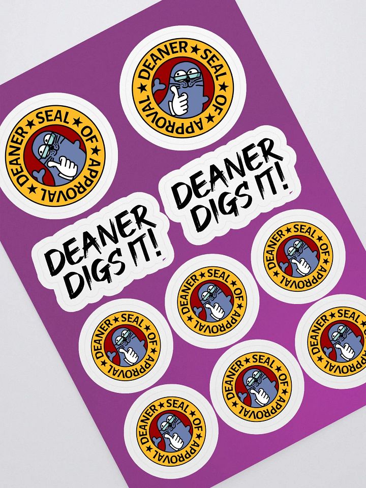 Deaner Seal of Approval Sticker Sheet product image (1)